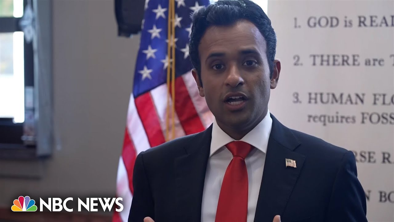Vivek Ramaswamy implies America involved in Ukraine war because of Hunter Biden