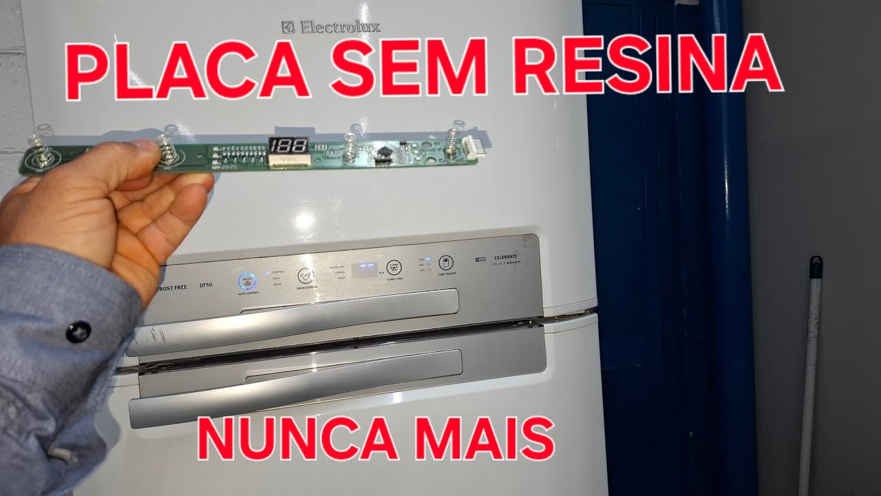 GELADEIRA ELECTROLUX DF50 APITANDO, MUDANDO DE FUNÇÃO SOZINHA OU DESLIGANDO. 