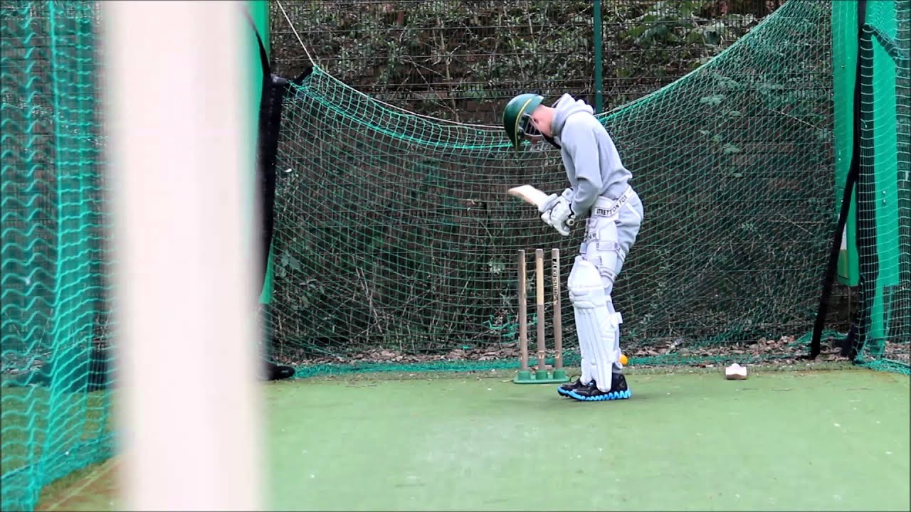 Cricket nets spin practice