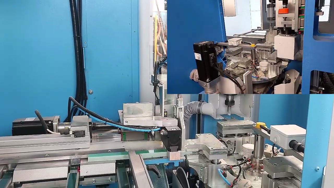 MACHINE CNC AUTOMATIQUE DE TARAUDAGE ET DE DECOUPE POUR ECROUS modèle 