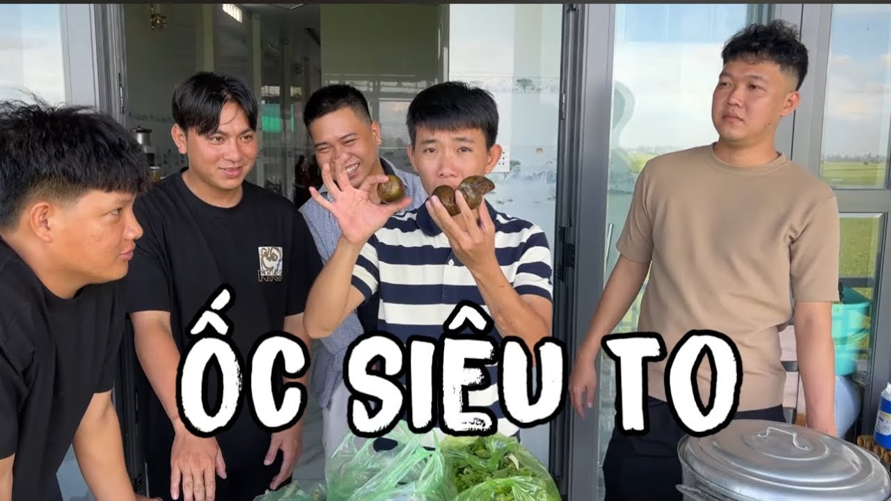 Ốc Lác Siêu To Hấp Chấm Mắm Sả Còn Gì Bằng