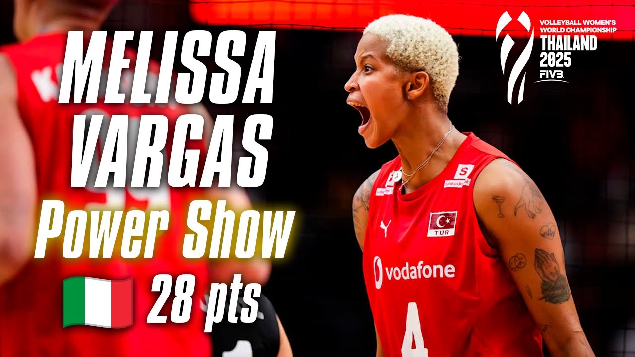 VARGAS ON 🔥 | Melissa Vargas Highlights vs Italy 🏐 | World Championship 2025 Final