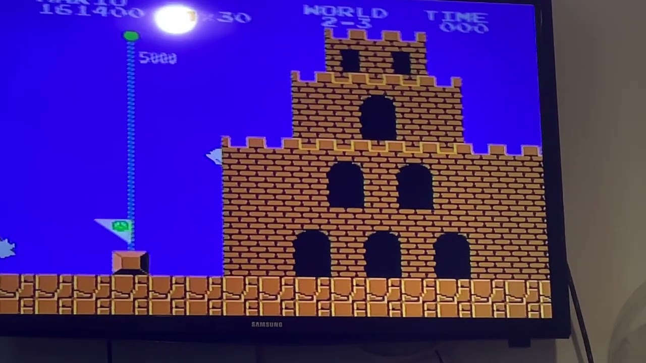 самая популарная игра super mario bros 1985 полное прохождения до финала развитей марио часть 4