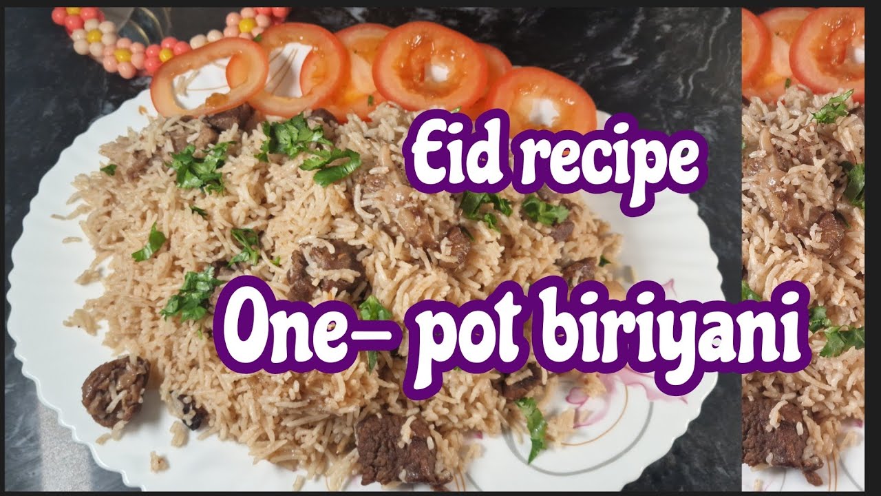 Eid special recipe |Quick, easy & delicious one-pot biriyani | instant easiest Biriyani recipe 