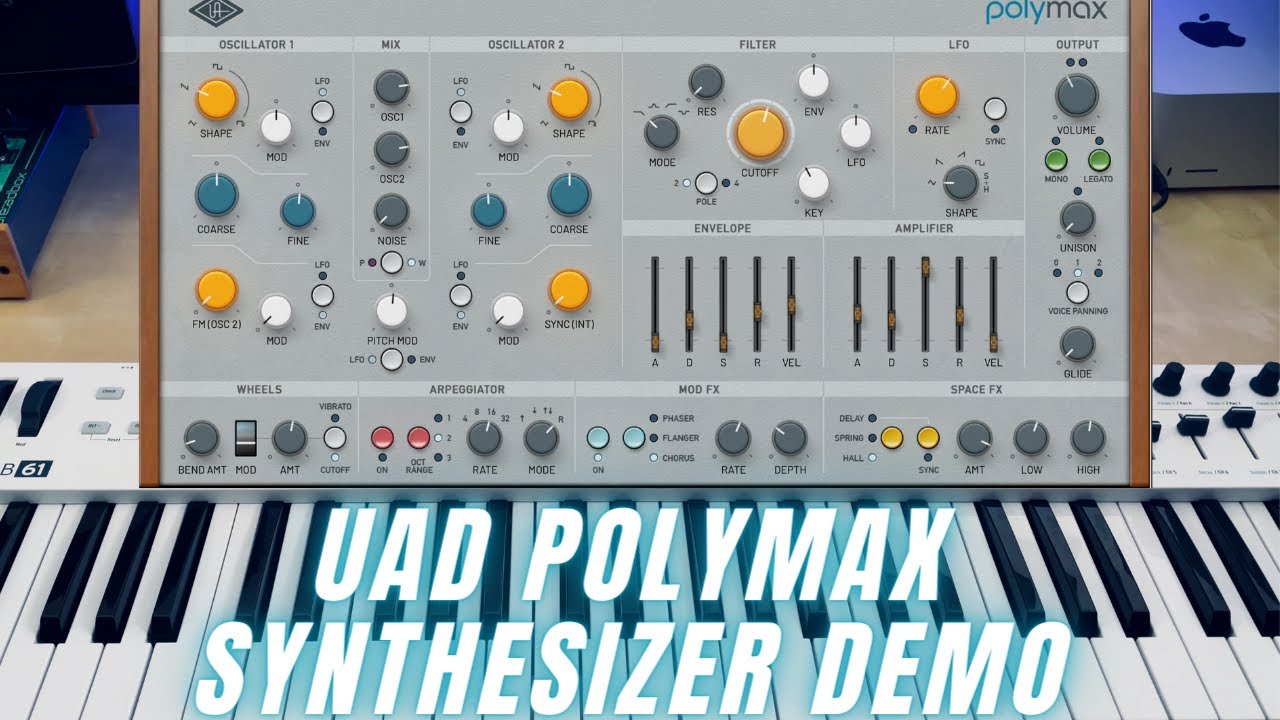 UAD PolyMAX Synthesizer Demo