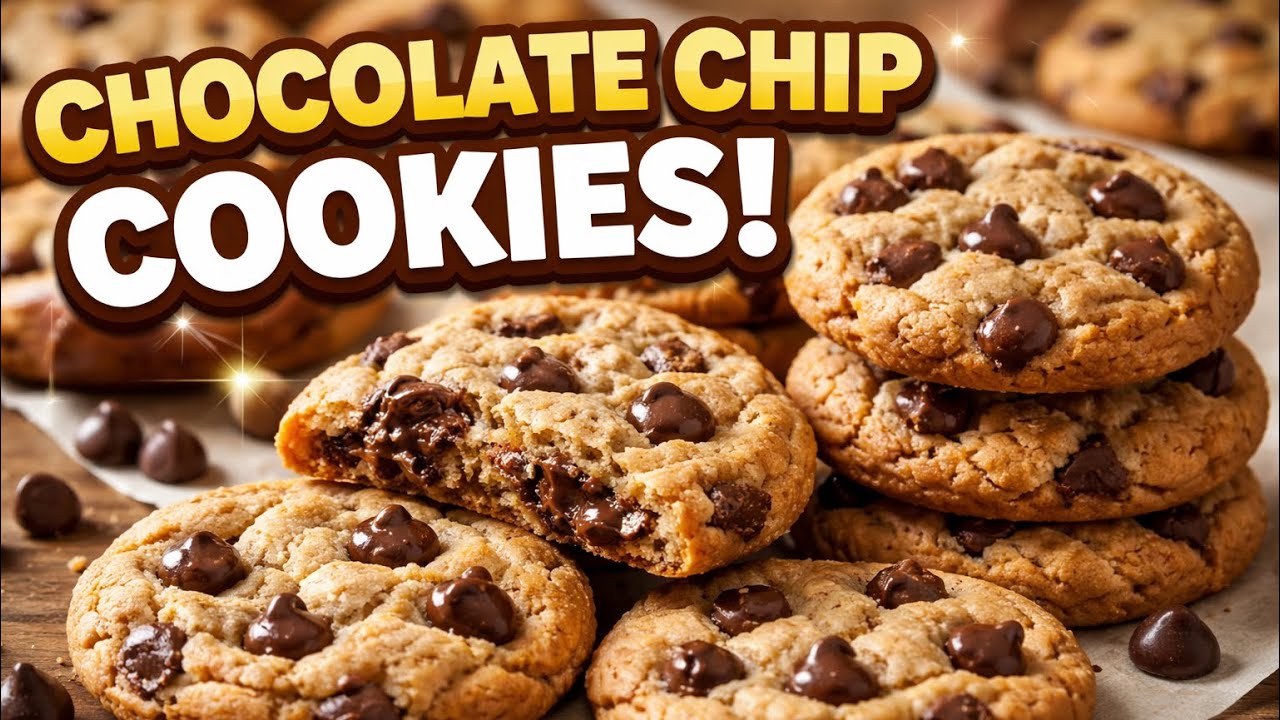 Lets Make Chocolate Chip Cookies 🧇Easy Recipe
