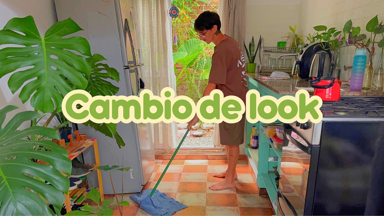 Dias tranquilos de limpieza y queriendo cambiar de look ✨ | Vlog