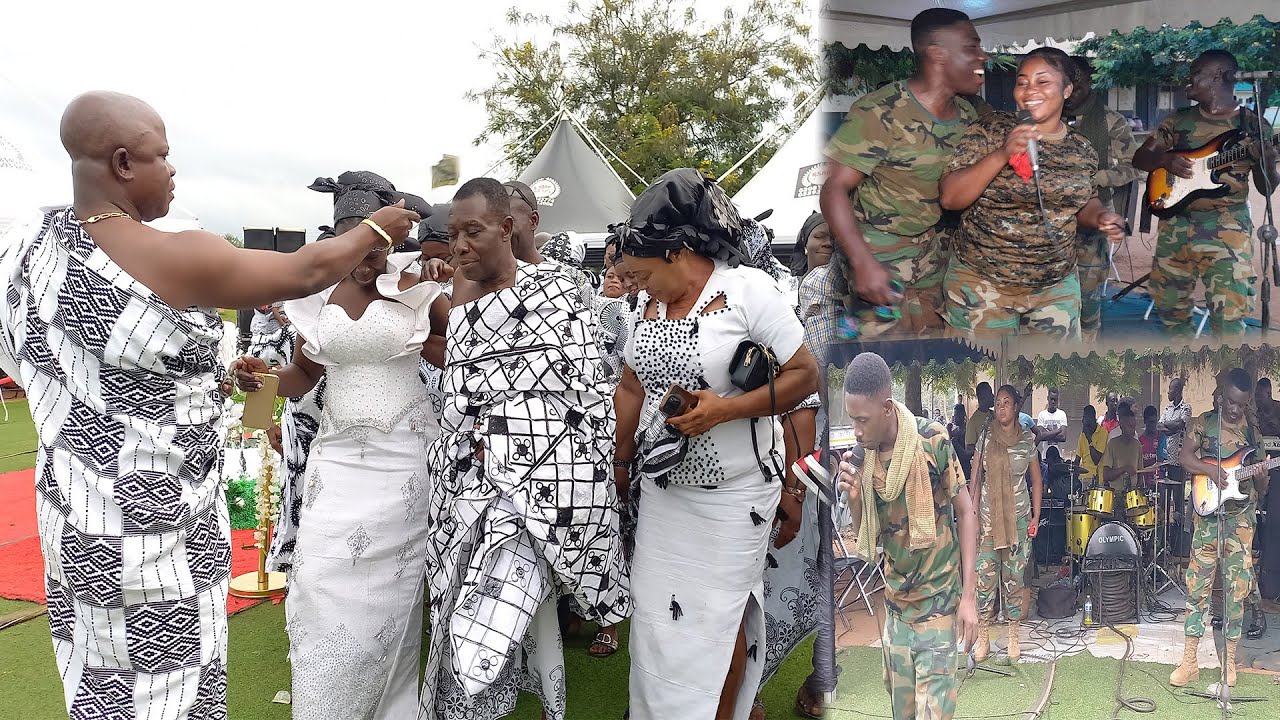 4TH DIMENSION BAND GOT HEATED AT AKUMADAN ON GHANAIAN HIGHLIFE MUSIC #ghanaliveband #ghanahighlife