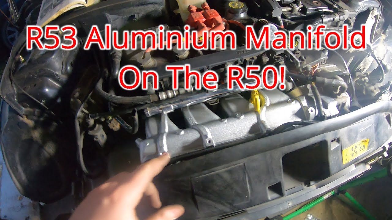 Making The Mini Cooper R50 FASTER! R53 Intake Manifold Installation