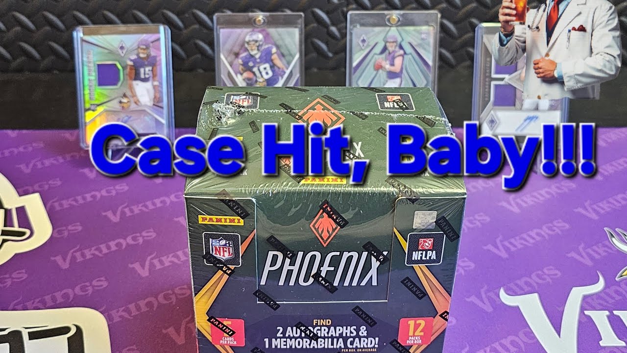 🏈 Phoenix Football Hobby Box. Big Case Hit!!
