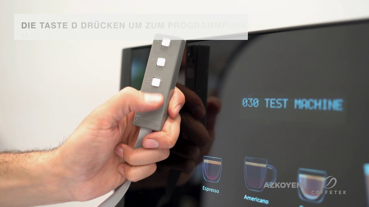 AZKOYEN REINIGUNG BRÜHGRUPPE