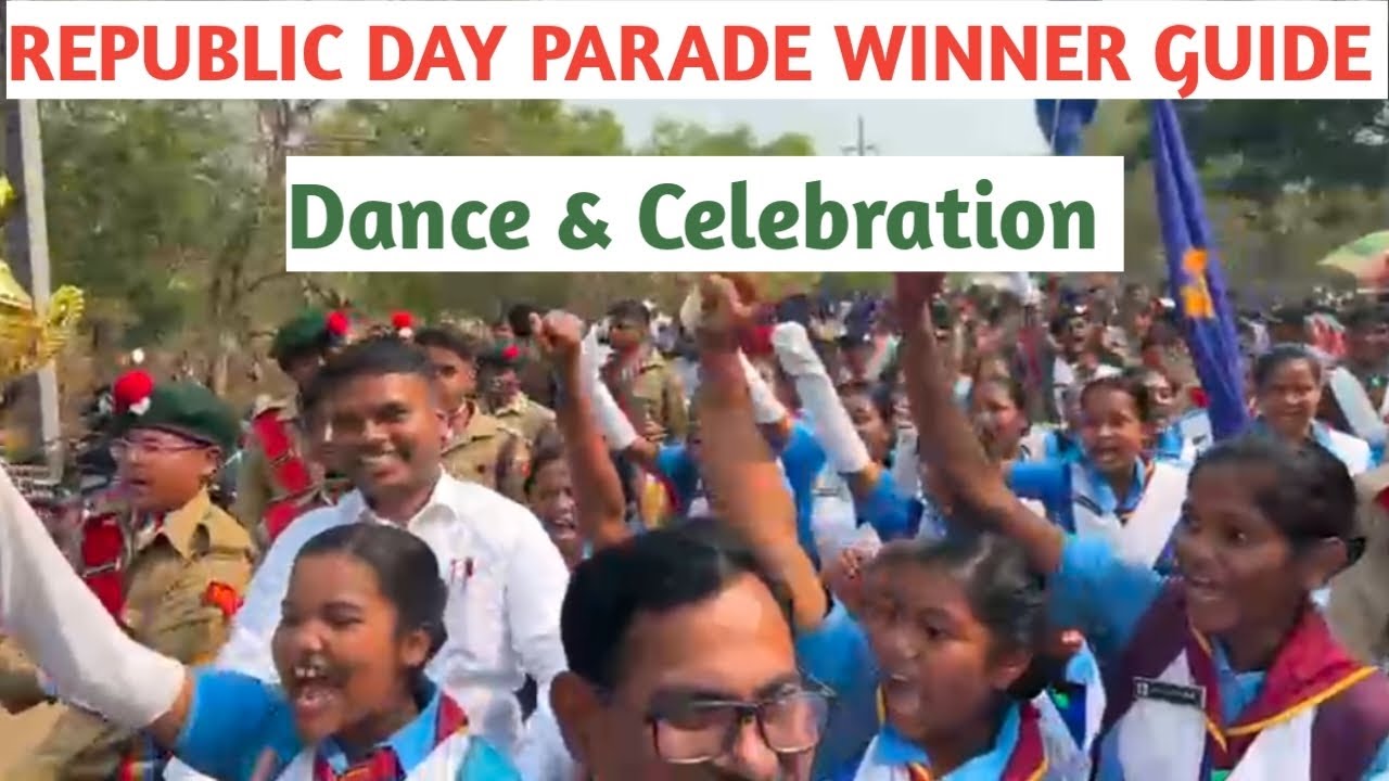Guide Winner Bholanath Vidyapith Puri।।Dance & celebration Republic day parade।।