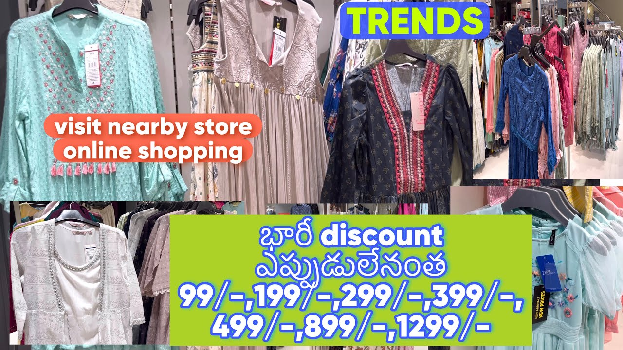 Reliance trends never before offers ,starting 99/-only