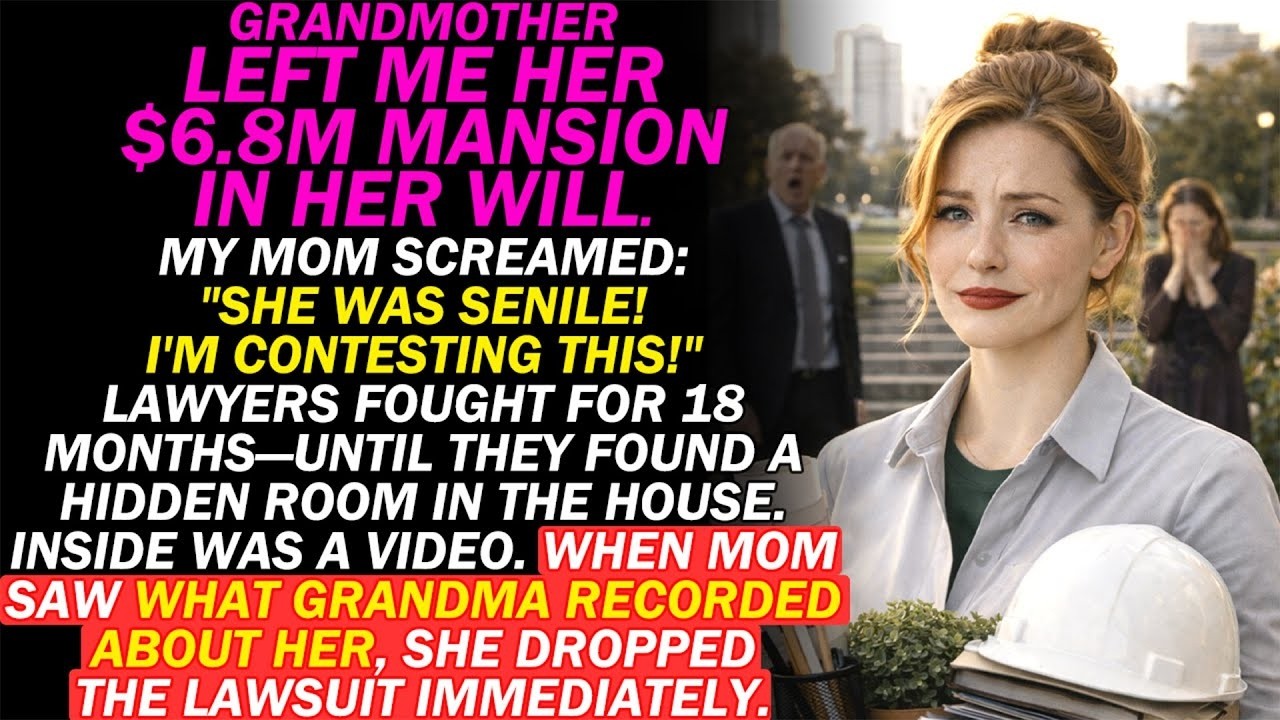 My Mom Sued Me For Grandma's $6.8M Will—A Secret Video Made Her Drop Everything#shorts #story