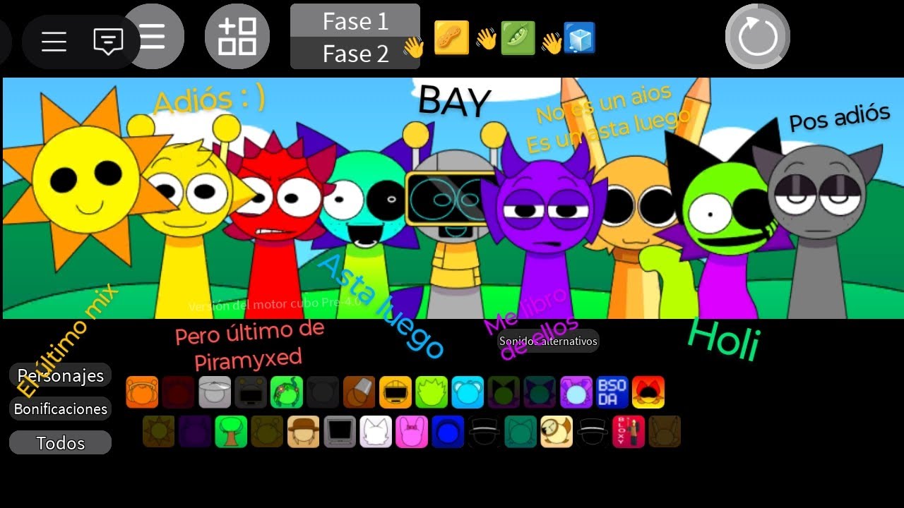 Incredibox sprunkis piramyxed deluxe mix en Roblox versión final 