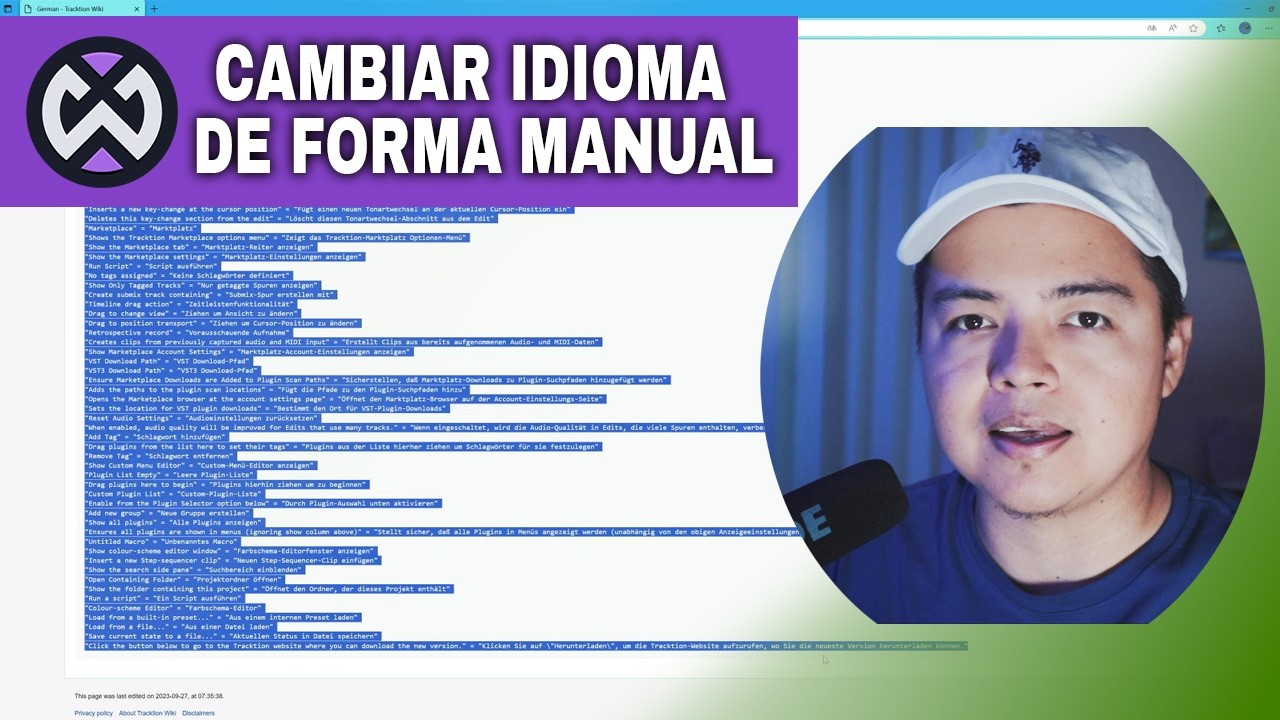 WAVEFORM 12: Solucionando problemas de idiomas