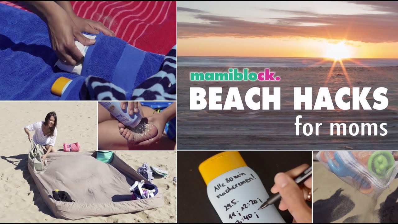 Die 13 besten Beach Hacks | Mom Hacks | mamiblock - Der Mami Blog