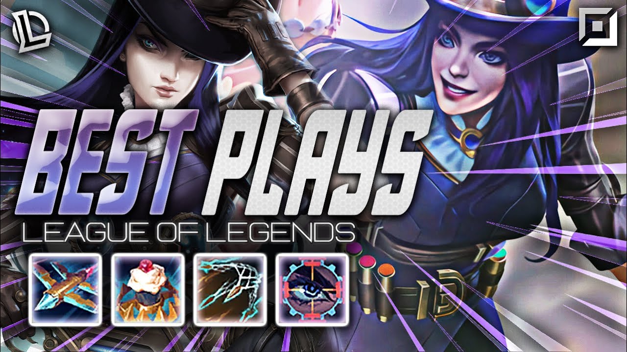 CAITLYN MONTAGE #8 - BEST PLAYS | Ez LoL Plays