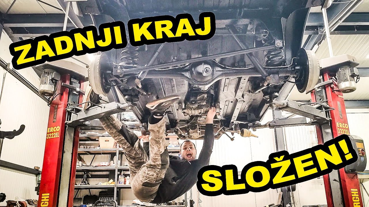 Lada Niva Dobiva Natrag Zadnji Kraj! Reduktor, Diferencijal i Ovjes Montirani! // Projekt Niva