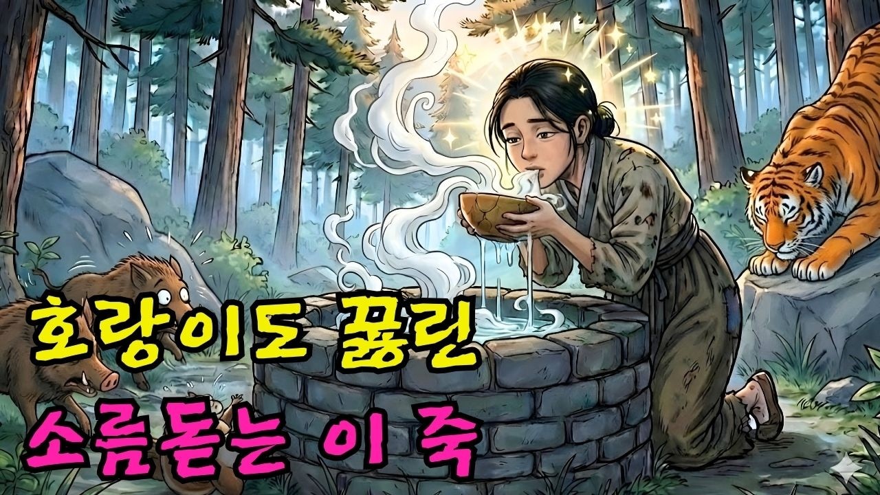 [기담] 호랑이도 무릎 꿇린 과부 며느리, 그녀가 판 '죽'의 소름돋는 정체| 야담 | 야사 | 전설 | 민담 | 설화 | 옛날이야기 l 오디오북