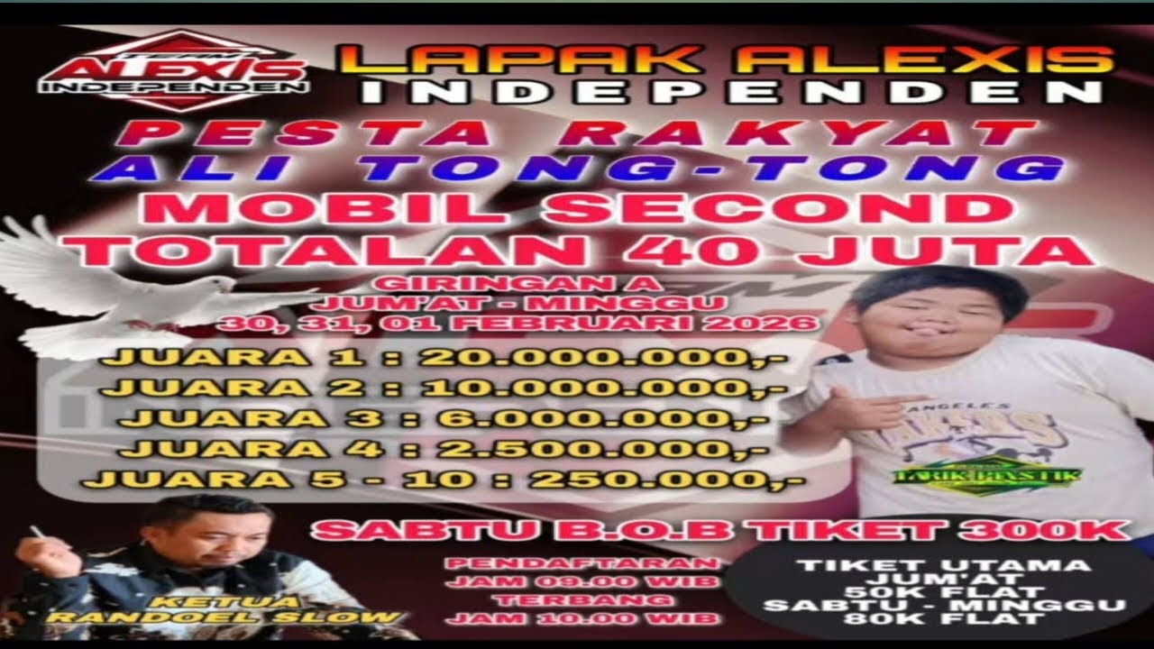 LAPAK ALEXIS TABANAS 40 JT EVENT ALI TONG TONG