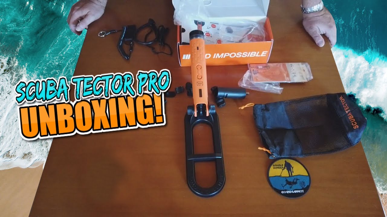 Scuba Tector Pro 2020 Metal Detector Unboxing & First Look!