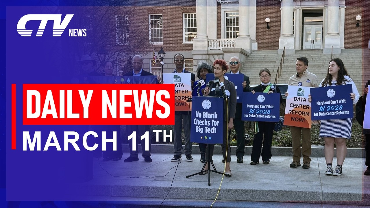 Митинг в поддержку реформы центров обработки данных | CTV News 11.03.2026