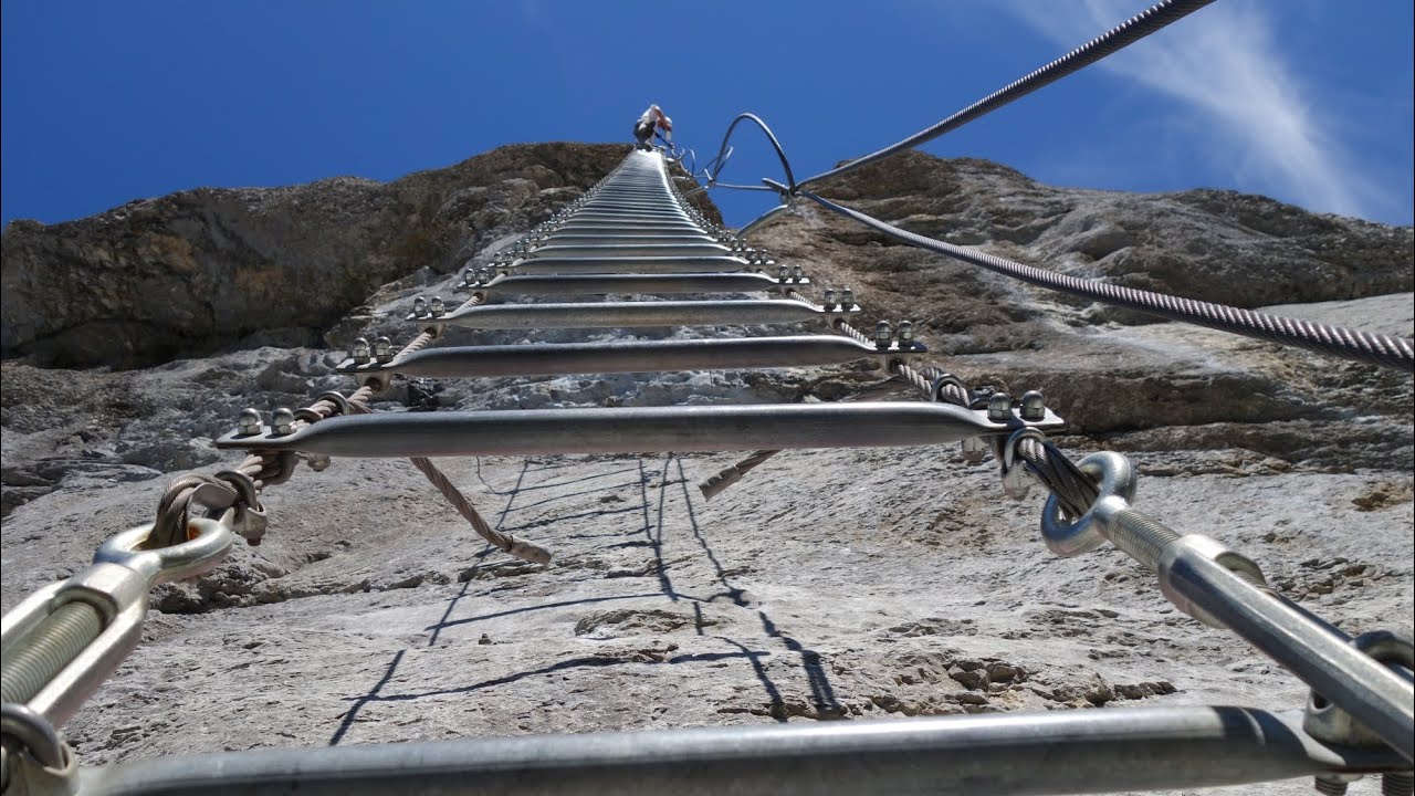 Fürenwand Klettersteig - Engelberg, Schweiz