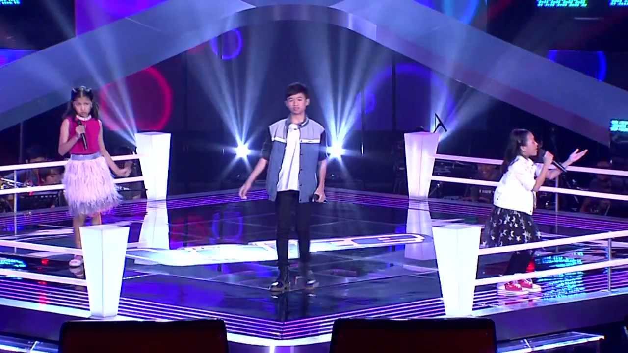 The Voice Kids TH - Battle Round - ออฟ VS ไตเติล VS ทรายแก้ว - ไอ้หนุ่มผมยาว - 23 Mar 2014