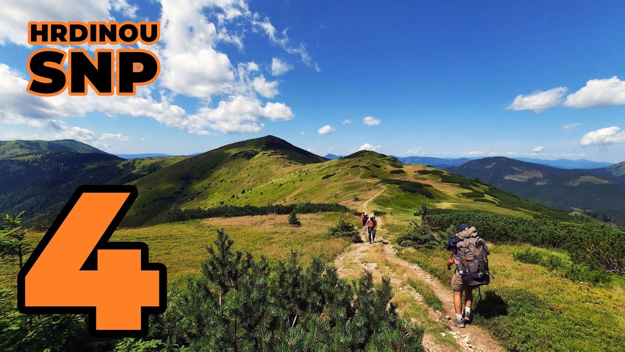 Cesta hrdinů SNP - DEN 4 - Nízké Tatry - Hiadeľské sedlo