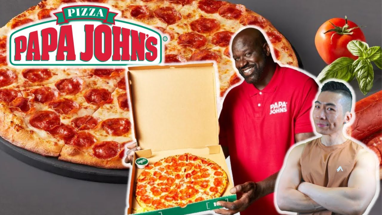 Papa John's Shaq a Roni Pizza Review! DIET Fast Food