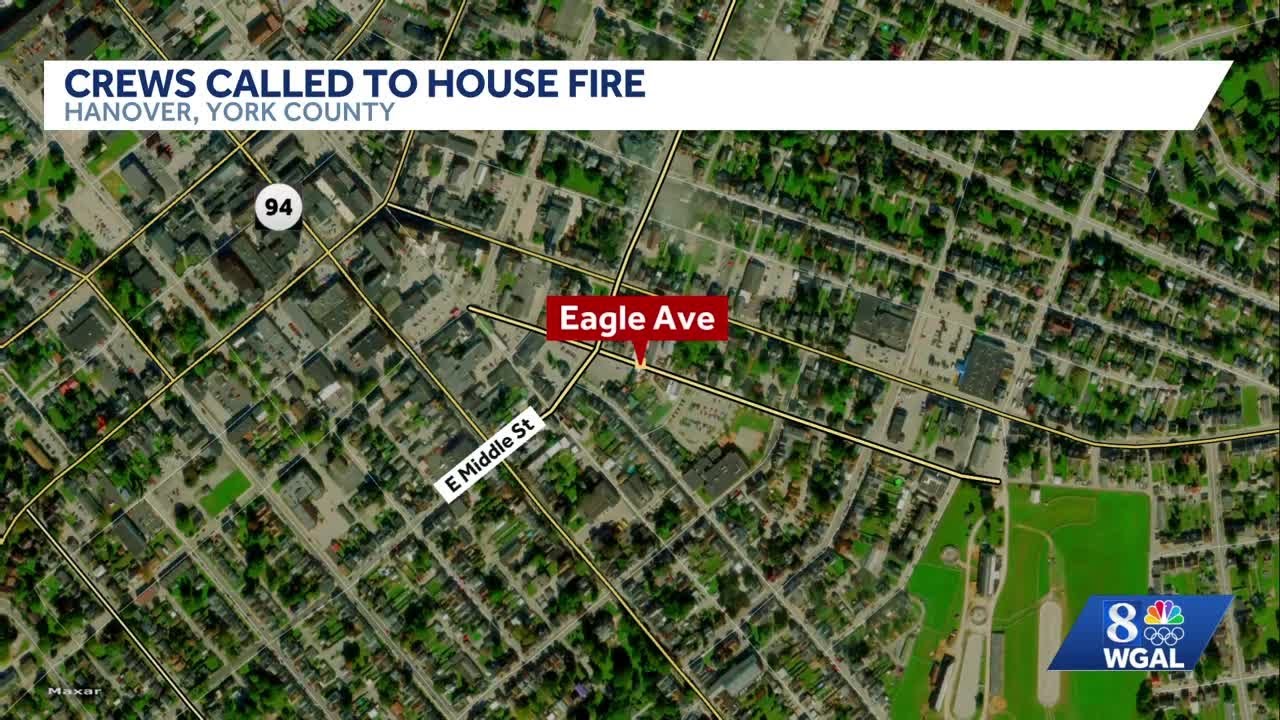 Early-morning house fire in Hanover Borough