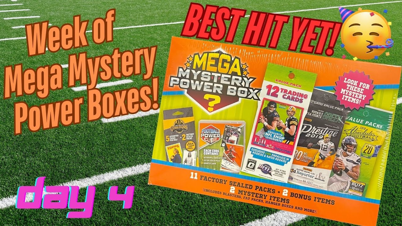 🔥WE HIT!! 2023 NFL Mega Mystery Power Box Football!