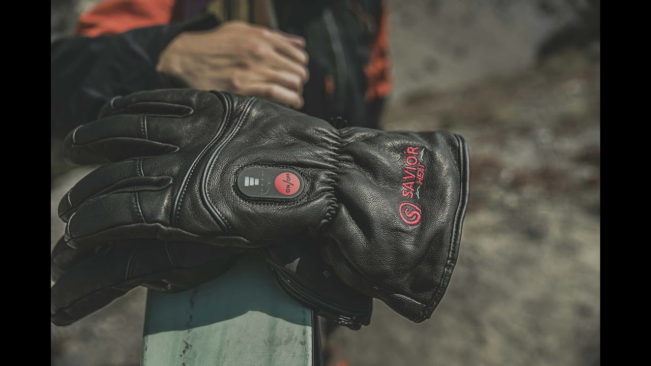 Ultimate Winter Comfort: Waterproof Leather Savior S06 Heated Gloves