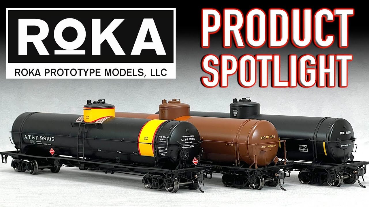 16,000 Gallon GATC HO Scale Tank Cars ROKA Product Spotlight