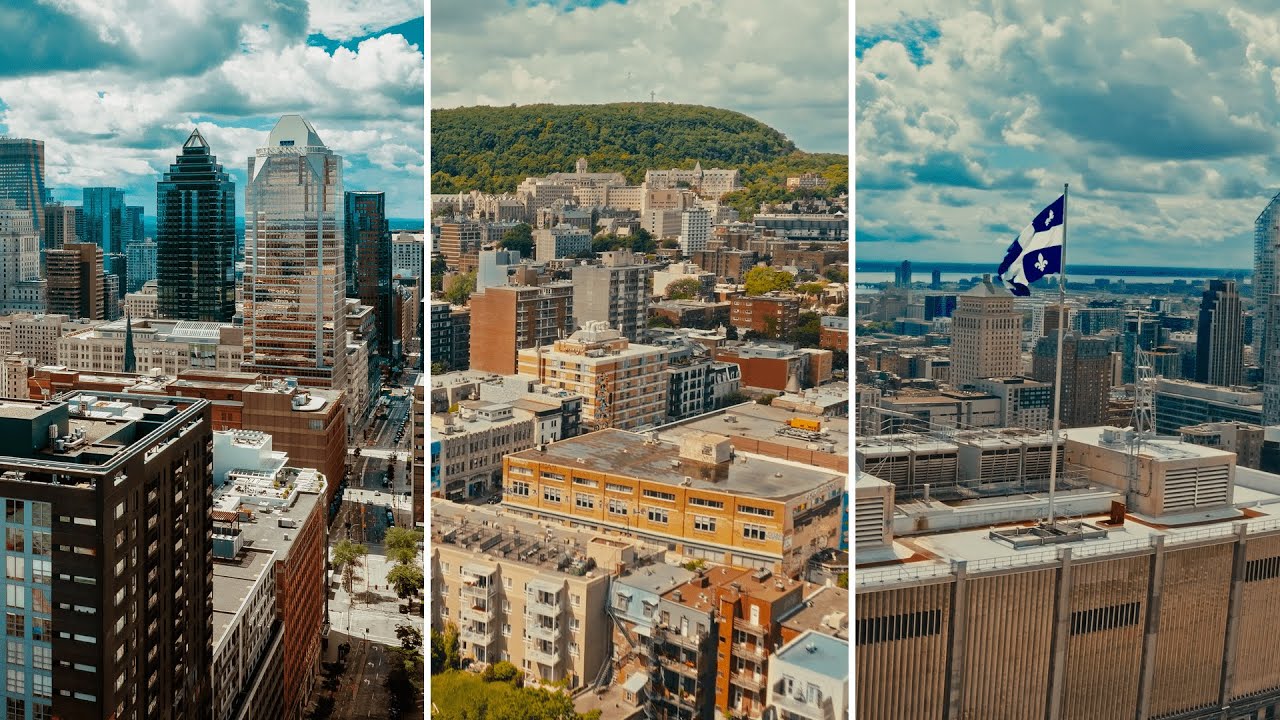 MONTREAL DRONE SHOTS IN 8K | Drone Pilot Canada