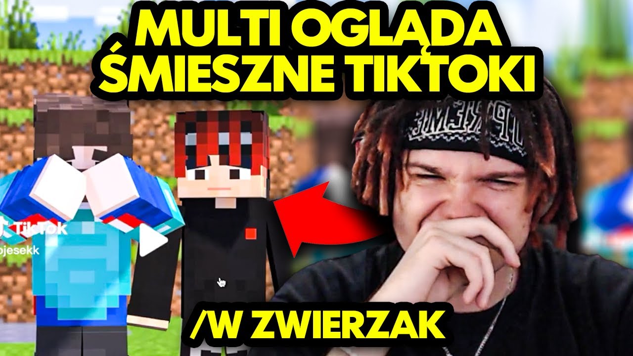 MULTI ogląda ŚMIESZNE TIKTOKI #42 /w ZWIERZAK