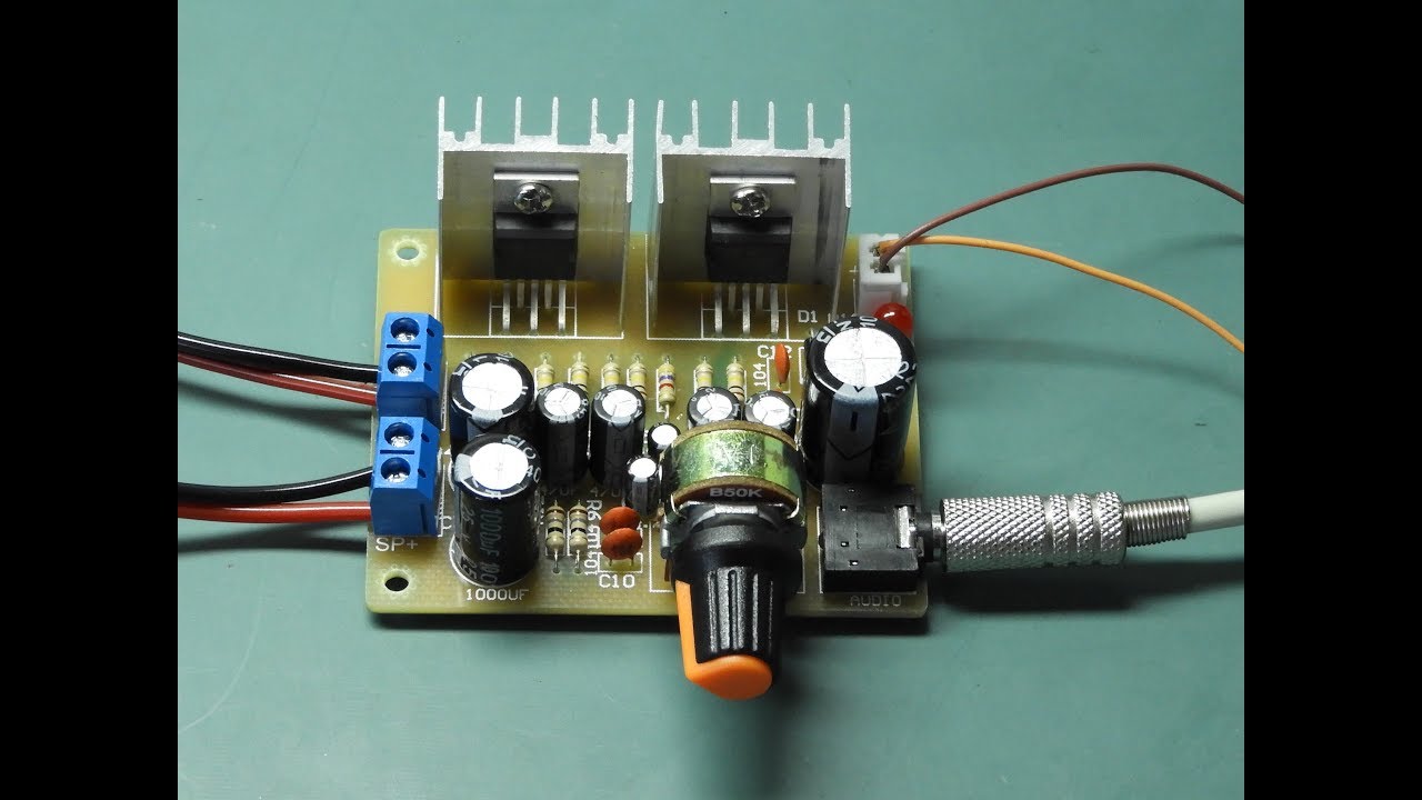 Amplificador TDA2030 Estéreo HI-FI