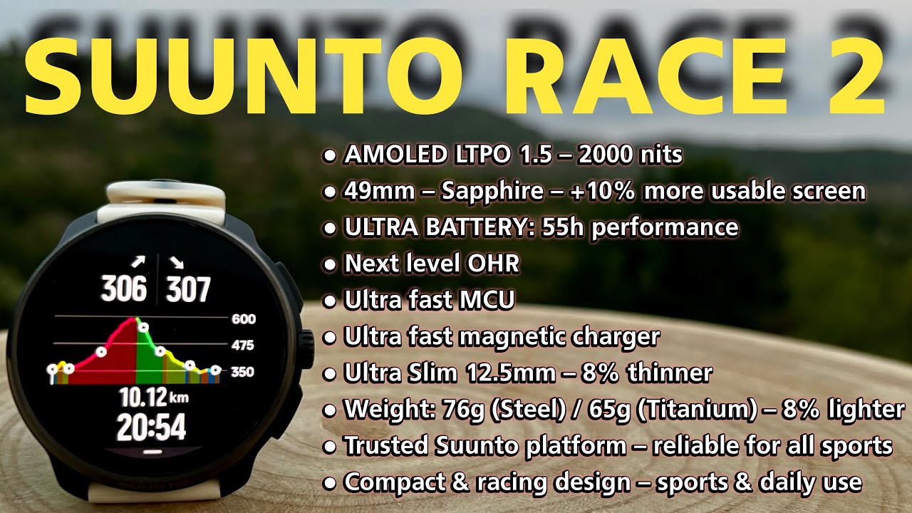 SUUNTO RACE 2 🔺 Best Sports Watch of 2025?
