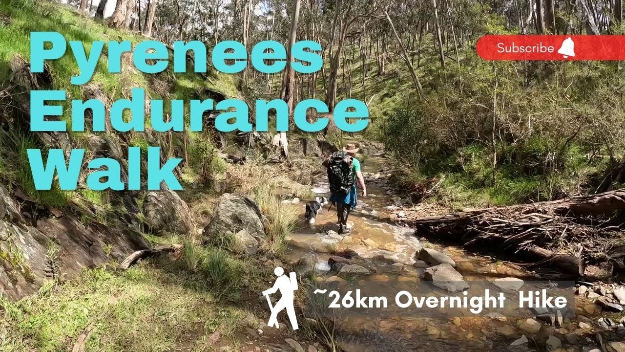 Pyrenees Endurance Walk - Overnight Hike in Avoca, Victoria
