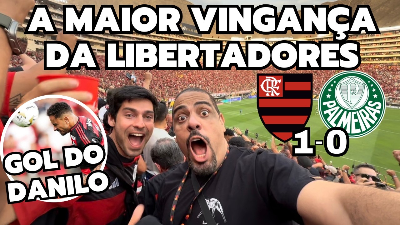 O QUE VOCÊ NÃO VIU NA TV DA MAIOR FINAL DA HISTÓRIA DA LIBERTADORES - FLAMENGO 1 x 0 PALMEIRAS