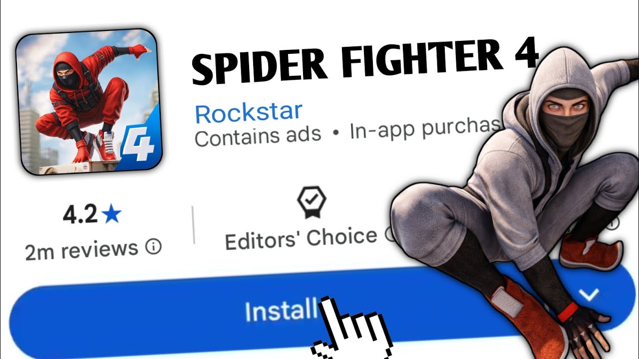 I FOUND BEST GAME BETTER THAN SPIDER FIGHTER 3 🔥