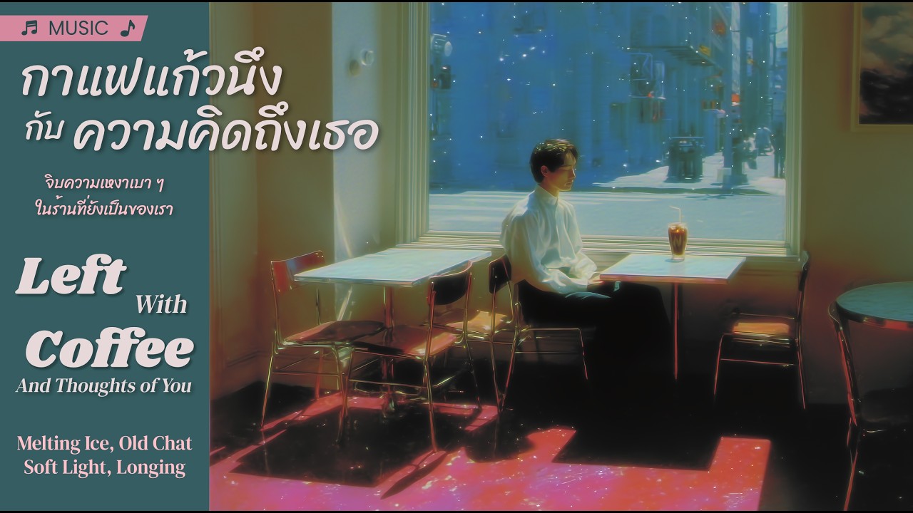 กาแฟแก้วนึงกับความคิดถึงเธอ | Left With Coffee And Thoughts of You (Lyric Video) เฮ้อ...คิดถึงเธอจัง