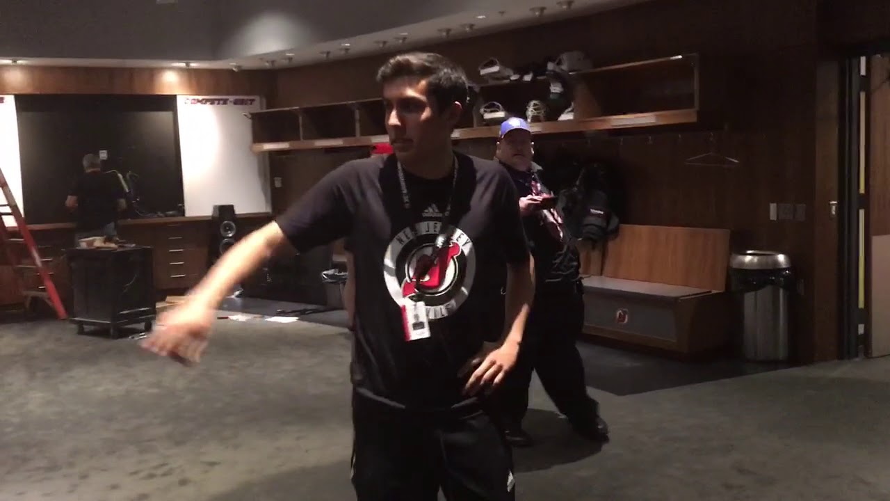 NJ Devils Locker Room