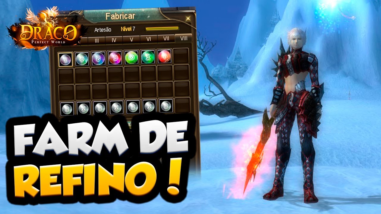 FARM DE PÉROLAS, FARM NA FROST E MEU PERSONAGEM - PW DRACO