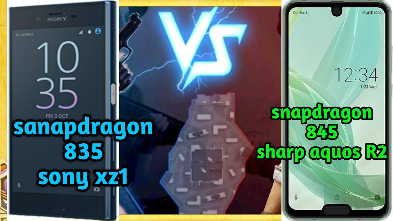 sharp Aquos r2 vs sony xperia xz1 | camperison |snapdragon 845 vs snapdragon 835