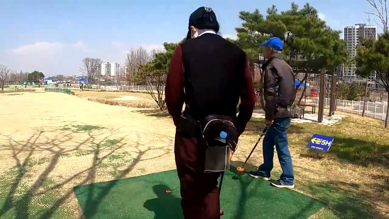 심학산파크골프장 B코스라운드