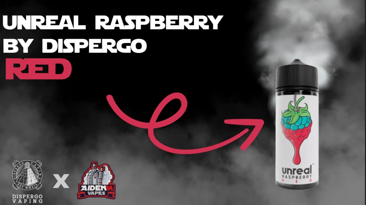 Unreal Raspberry Red | Dispergo Vaping E-Liquid
