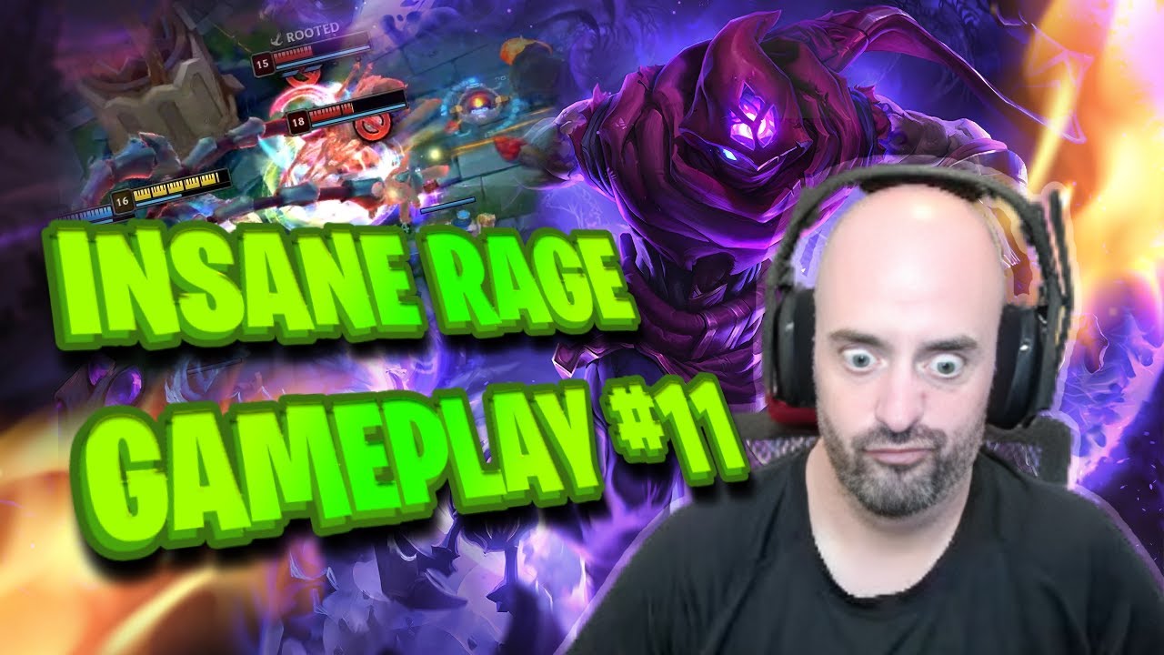 SoloRenektonOnly BIG RAGE & TILT GAMEPLAY #11 | League of Legends | Malzahar vs Renekton Top Rage