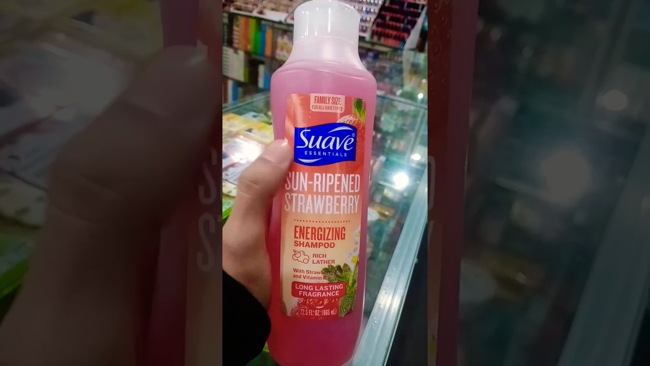 suave sun-ripened strawberry shampoo